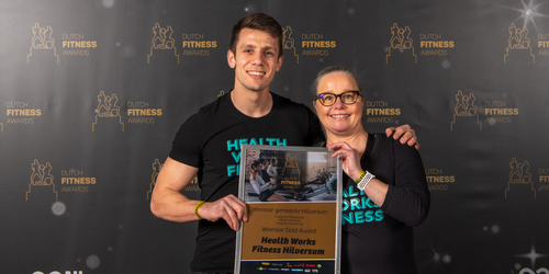 HWF NEEMT 3X DUTCH FITNESS AWARD IN ONTVANGST